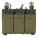 Olivové trojité vrecko 8Fields Buckle Up M4/M16