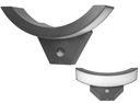 Adviti Elevation Lamp Hermetické LED nástenné svietidlo 10W Motion Sensor Grey
