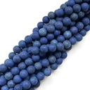 79- lapis lazuli matná guľa 8 mm šnúr