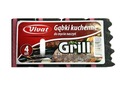 Umývačka kuchynských riadov na umývanie grilí, „gril“ jedlá sada 10 balíčkov 4 ks.