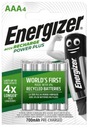 4x ENERGIZER R3/AAA NI-MH BATÉRIE 700mAh HR03