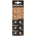 10 x VÝKONNÉ ALKALICKÉ batérie Duracell G13 LR44 1,5V