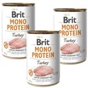BRIT MONO PROTEIN TURECKO KRÍDLO S TURECKOM 6x400g