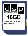 16 GB pamäťová karta SD pre Nikon D5000