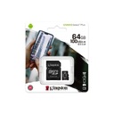 Pamäťová karta Kingston 64GB microSDXC Canvas Select