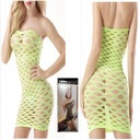 SEXY BODYSTOCKING TELOVÉ BODY ŽLTÉ SEXY EROTICKÁ SIEŤ NA VIAZANIE