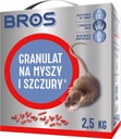 BROS Granule pre myši a potkany 2,5 kg
