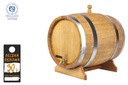 Dubový sud 30L vínnych tinktúr *Produkt s certifikátom