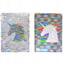 UNICORN SEQUIN A5 NOTEBOOK Dievčenské zápisníky