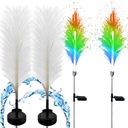 SOLÁRNA ZÁHRADNÁ LAMPA LED RGB LAMPA DO ZÁHRADY 2x