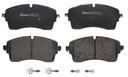 Brzdové platničky BREMBO P 44 028