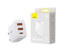 Baseus 2xUSB USB-C PD 3A 30W nástenná nabíjačka