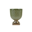 Kvetináč v črepníku CUP Green Ceramic 16,5 cm