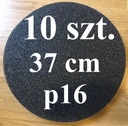 brúsny papier na polystyrén 10 ks, p16, pr. 37 cm
