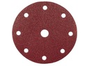 50x brúsne kotúče na suchý zips s otvormi 150 mm, hrúbka 120
