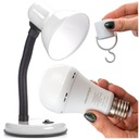 NASTAVITEĽNÁ NOČNÁ LAMPA + BEZDRÔTOVÁ ŽIAROVKA E27
