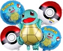 SADA FÓLIOVÝCH BALÓNOV POKEMON GO SQUIRTLE 5 ks