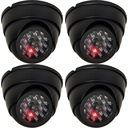 4x DUMMY CAMERA KAMERA BLIKAJÚCA DOME LED