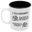 PROGRAMMER hrnček pre programátorské memy čierny