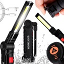 VÝKONNÁ DIELENSKÁ LAMPA COB LED MAGNET USB MALÝ