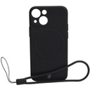 Silikónový obal Bizon pre iPhone 13 Mini, obal, kryt, pre MagSafe