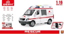 Ambulancia 1:16 + Zvuky a svetlo