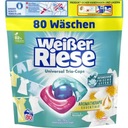 WEISSE RIESE Univerzálne pracie kapsule Lotosový kvet & mandle 80 ks