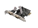 Rozširujúca karta/ovládač PCI Express RS232 Ser