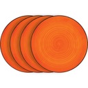Sada 4x tanier Lemart Orange 27x3