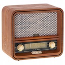 RETRO AM/FM DREVENÉ KUCHYNSKÉ RÁDIO S BLUETOOTH