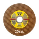 Uniflex rezací kotúč na kov 125x1,0mm (25ks)