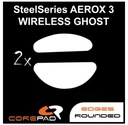 2 x bezdrôtové klzáky CorePad SteelSeries Aerox 3