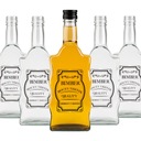5x Wave 0,5L fľaštičky tinktúry moonshine + uzávery