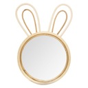 Okrúhle nástenné zrkadlo Rabbit do predsiene, 20 cm