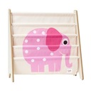 Stojan na knihy 3 Sprouts Elephant Book Pink