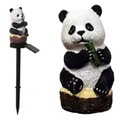 LED solárne záhradné svietidlo panda dekorácia