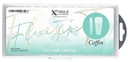 Nails Company Tips Flex Form COFFIN úplne čistá 240 ks