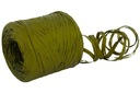 RAFIA Syntetická stuha 1 cm/200 m Olive Ribbon