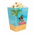 Krabička na popcorn na Havajskú párty
