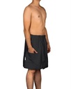 PÁNSKY SAUNOVÝ KILT COPERTINA PAREO UTERÁK DO SAUNY FROTÉ 140X50 ČIERNA