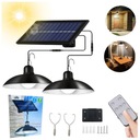 SET 2x SOLÁRNE LED LAMPY DIAĽKOVÉ SO SNÍMAČOM