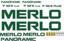 Sada nálepiek MERLO PANORAMIC P 32.6 PLUS