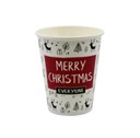 Vianočné hrnčeky MERRY CHRISTMAS hrnček na kávu 250ml 100 ks
