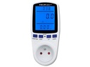 Merač spotreby energie wattmeter 3680W / 16A / LCD Qoltec 50626