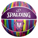 Basketbalová lopta Spalding Marble, fialová, veľkosť 7, 84403Z
