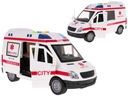 INTERAKTÍVNA SANITKA motorizovaná ambulancia + svetlá + zvuky AUTO PRE DETI