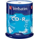 Disky CD-R Verbatim 700 MB x52 100 ks