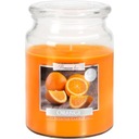 Vonná sviečka Bispol Orange do obývačky