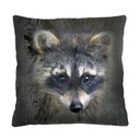Vankúš BERTONI 40x40 Racoon s mäkkou vložkou