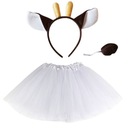 OUTFIT KOZIA KOZIA SUKŇA + ČELENKA + CHVOST